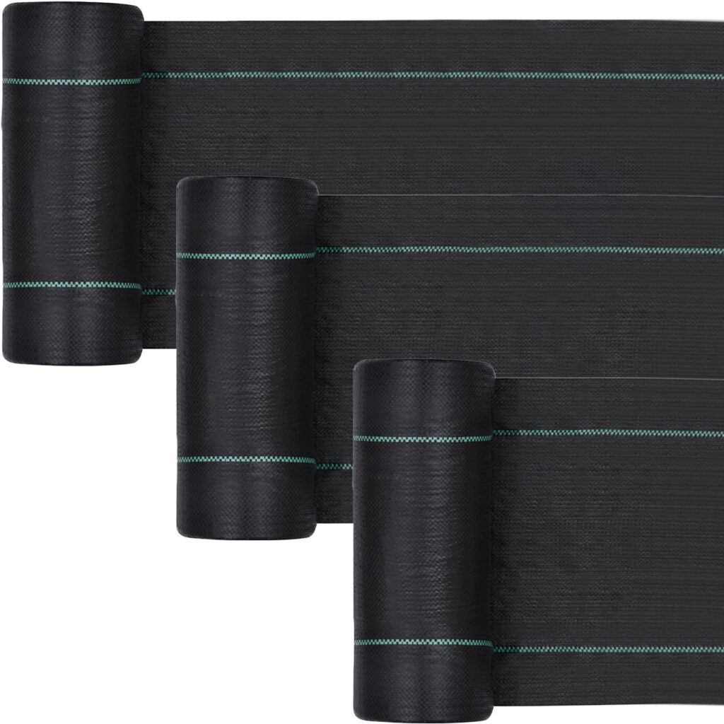 3er-Set Anti Unkraut Folie, 1 x 10 m