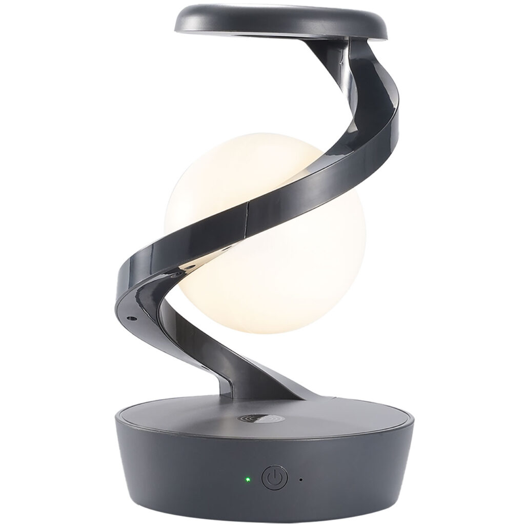 Schwebende RGB Tischlampe, mit Handy Ladeport