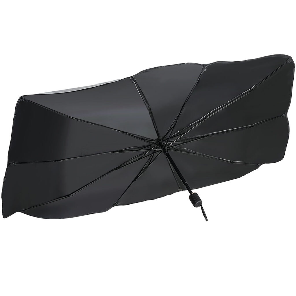 Wärmeisolierender Sonnenschutz für die Windschutzscheibe, UV50+, 125 x 65 Wärmeisolierender Sonnenschutz für die Windschutzscheibe, UV50+, 125 x 65