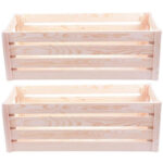 2er-Set Holzkiste, L