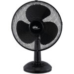 Tischventilator, 30cm, schwarz