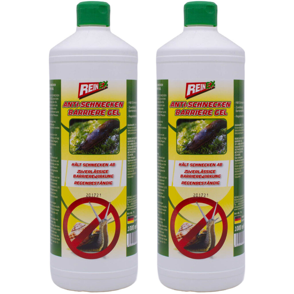 2er-Set Anti-Schnecken Barriere Gel, 1000ml