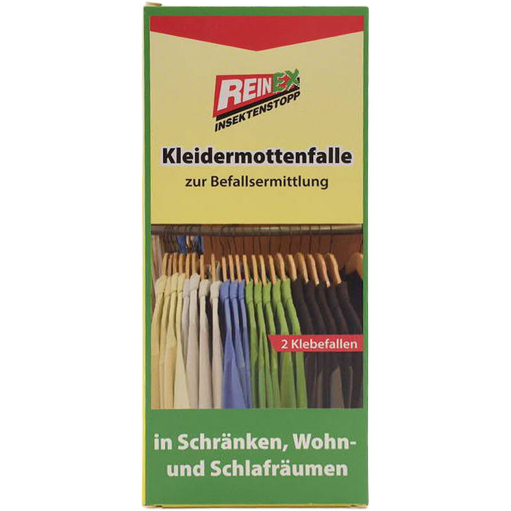 Monitoring Kleidermottenfalle mit 2 Klebefallen