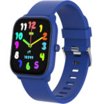 Bluetooth-Smartwatch für Kinder mit Anruffunktion & Herzfrequenzsensor, blau