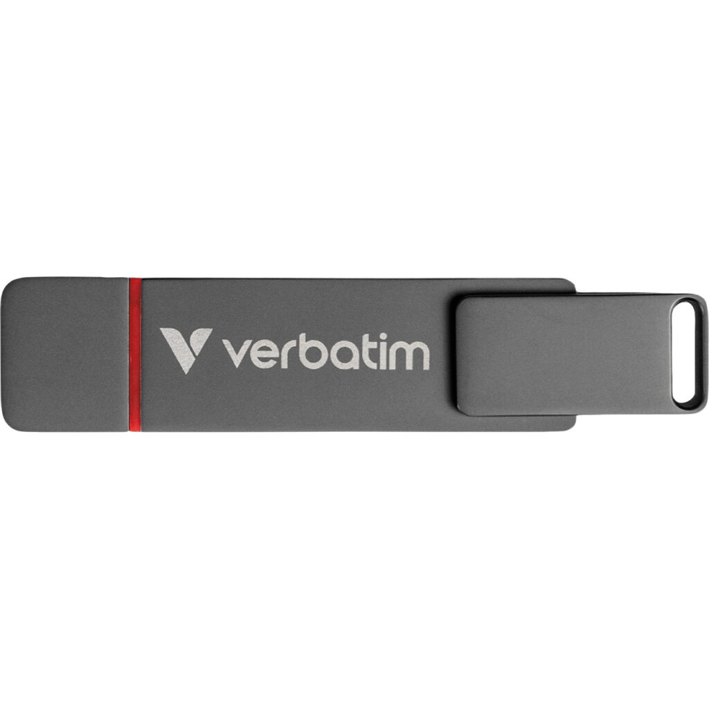 USB 3.2 Stick 128GB, Dual, QuickStick, grau