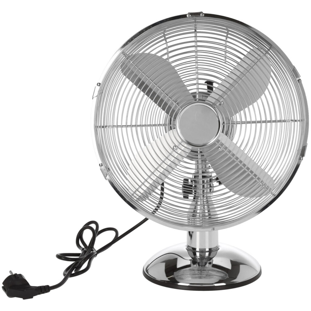 Tischventilator, silber, Ø30cm