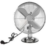 Tischventilator, silber, Ø30cm