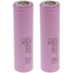2er Set Akku Li-ion INR18650 30Q, Flattop, 3,6V/3000mAh