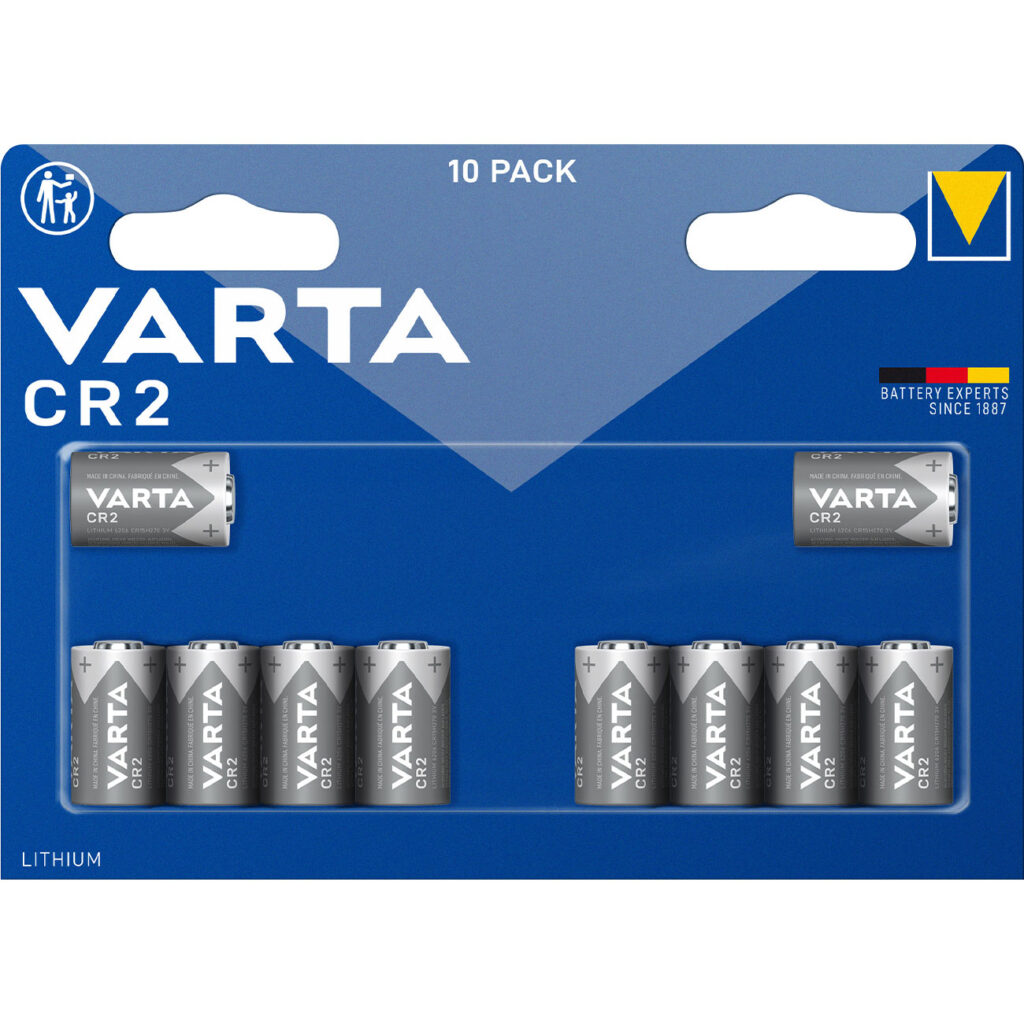 10er-Set Photo Lithium-Batterie, CR2, 880 mAh, 3 Volt 10er-Set Photo Lithium-Batterie, CR2, 880 mAh, 3 Volt