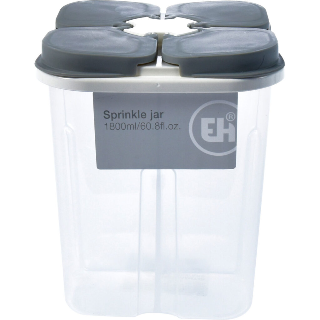 Vorratsdose mit 4 Fächern, 1800 ml