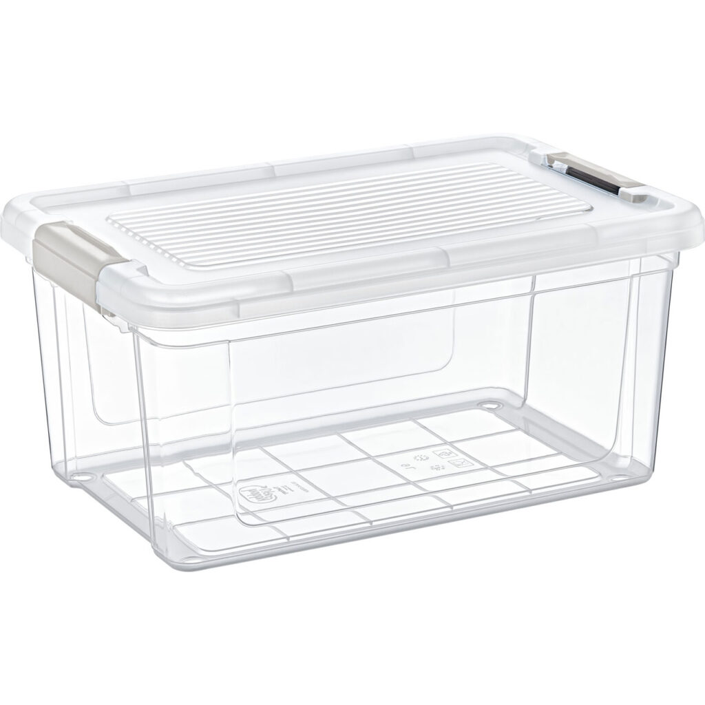 Vorratsbox, 9 Liter, transparent
