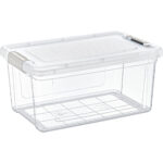 Vorratsbox, 9 Liter, transparent