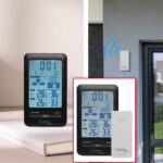 Funk-Wetterstation mit Aussensensor, Barometer & Wettertrend