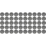 CR2032 Lithium-Knopfzellen, 50er-Set, 3V