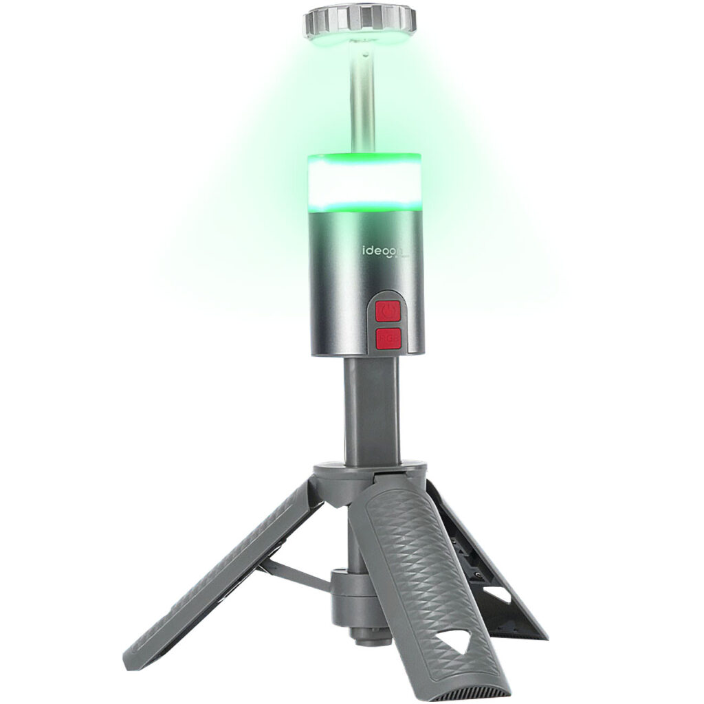 Outdoor LED-Leuchte, 180° drehbarer Lampenkopf, Stativständer