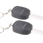 2er-Set Personenalarm im Autoschlüssel-Design, 110-dB-Sirene, Kuli