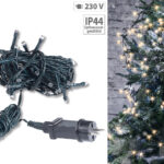 LED-Lichterkette mit 40 LEDs für innen & aussen, IP44, warmweiss, 4 m