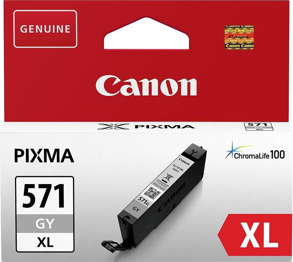 Original Tintenpatrone CLI-571GY XL, grau
