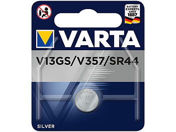 Electronics SilverOxide-Knopfzelle, Typ 357 / SR44, 143 mAh, 1,55 Volt