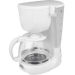 Filter-Kaffeemaschine mit Warmhaltefunktion, weiss, 1,25 l, 750 W