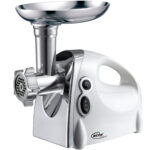 Elektrischer Fleischwolf, 1200W, silber-weiss