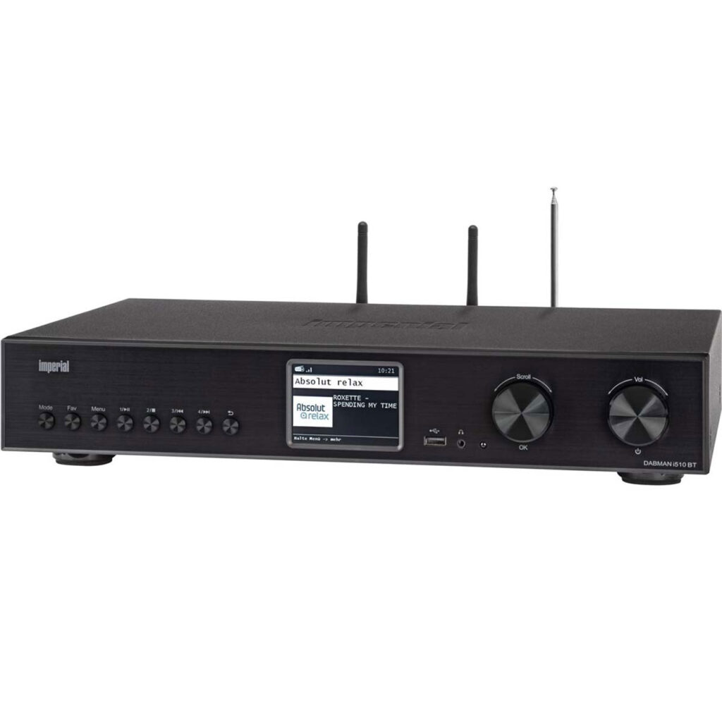 DAB+ & UKW Multifunktionsradio, Bluetooth, schwarz