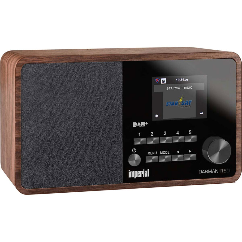Hybridradio DAB+ & UKW, Holzoptik Hybridradio DAB+ & UKW, Holzoptik