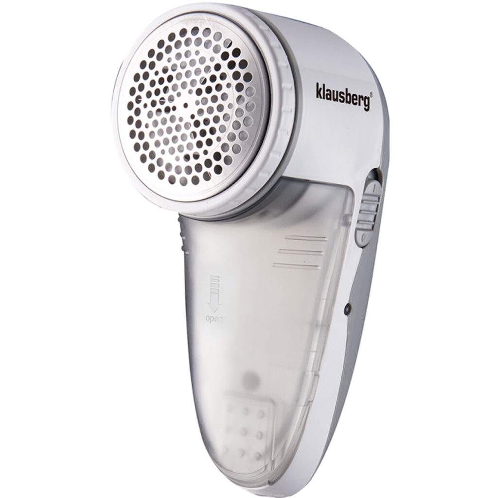 Akku-Fusselentferner mit Auffangbehälter Akku-Fusselentferner mit Auffangbehälter