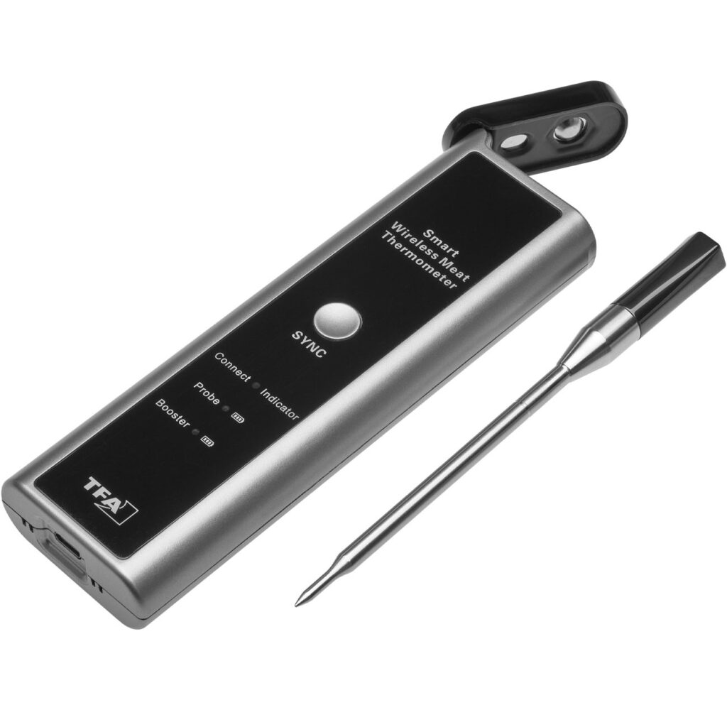 Smartes Fleisch-, Braten- & Ofenthermometer, bis +300 °C