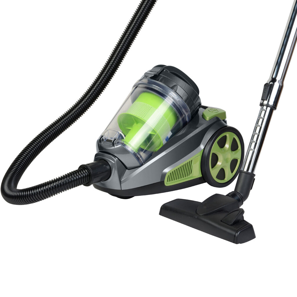 Zyklon-Bodenstaubsauger: 850W, beutellos, anthrazit-grün