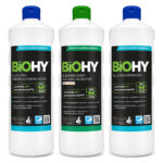 Reinigungsmittel-Set mit Glas-, Allzweck- & Bodenreiniger für Wischroboter, 100% vegan Reinigungsmittel-Set mit Glas-, Allzweck- & Bodenreiniger für Wischroboter, 100% vegan