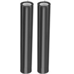 2er-Set Sichtschutzfolie, grau-matt, 60 x 200 cm