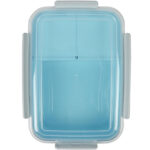 Lunchbox mit Kunststoff Clip-Deckel, 3-Fächer, 1,2 l