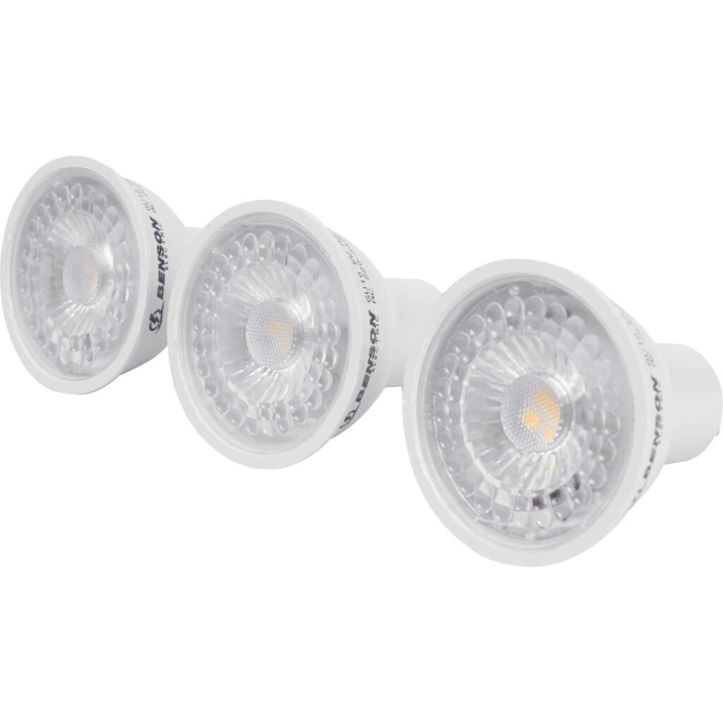 3er-Set LED-Reflektorlampe, GU10, 400 lm, 5 W, 3000 K, warmweiss