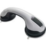 Haltegriff mit Saugnäpfen, weiss-grau