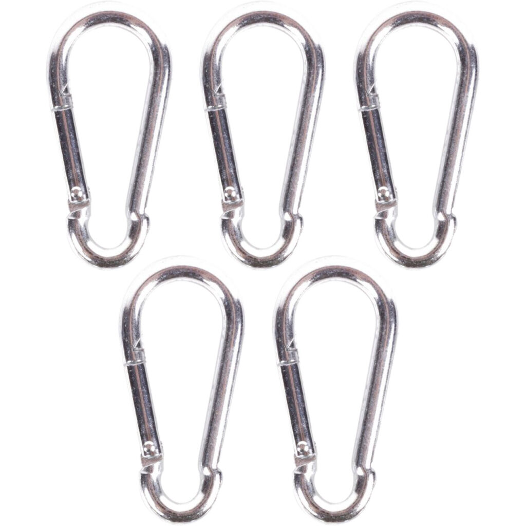 Mini-Karabiner-Set, 5-tlg., 8 x 80 mm Mini-Karabiner-Set, 5-tlg., 8 x 80 mm