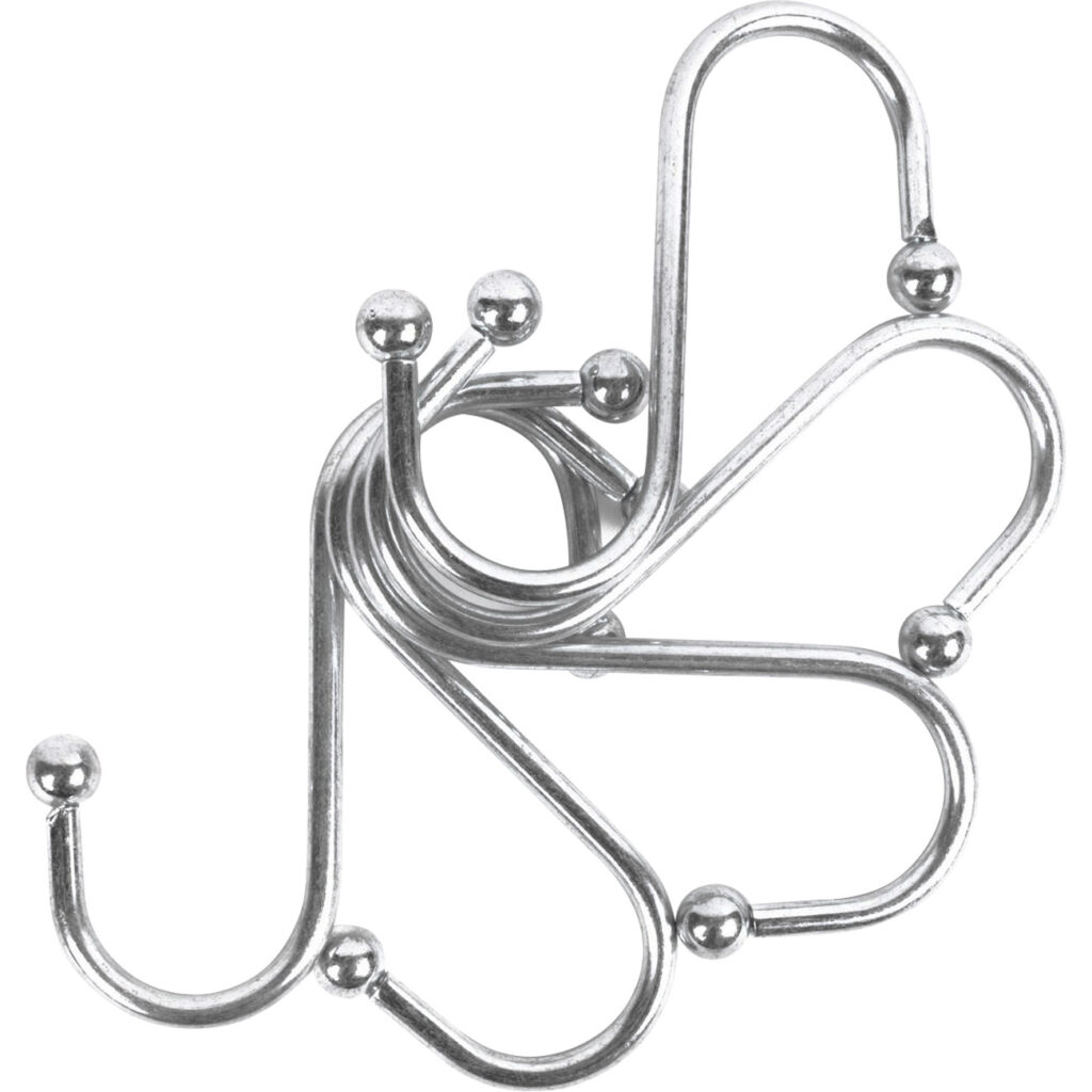 S-Haken-Set, 5-tlg, 7,5 cm S-Haken-Set, 5-tlg, 7,5 cm