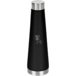 Thermoskanne Edelstahl, isoliert, 0,4L, matt-schwarz