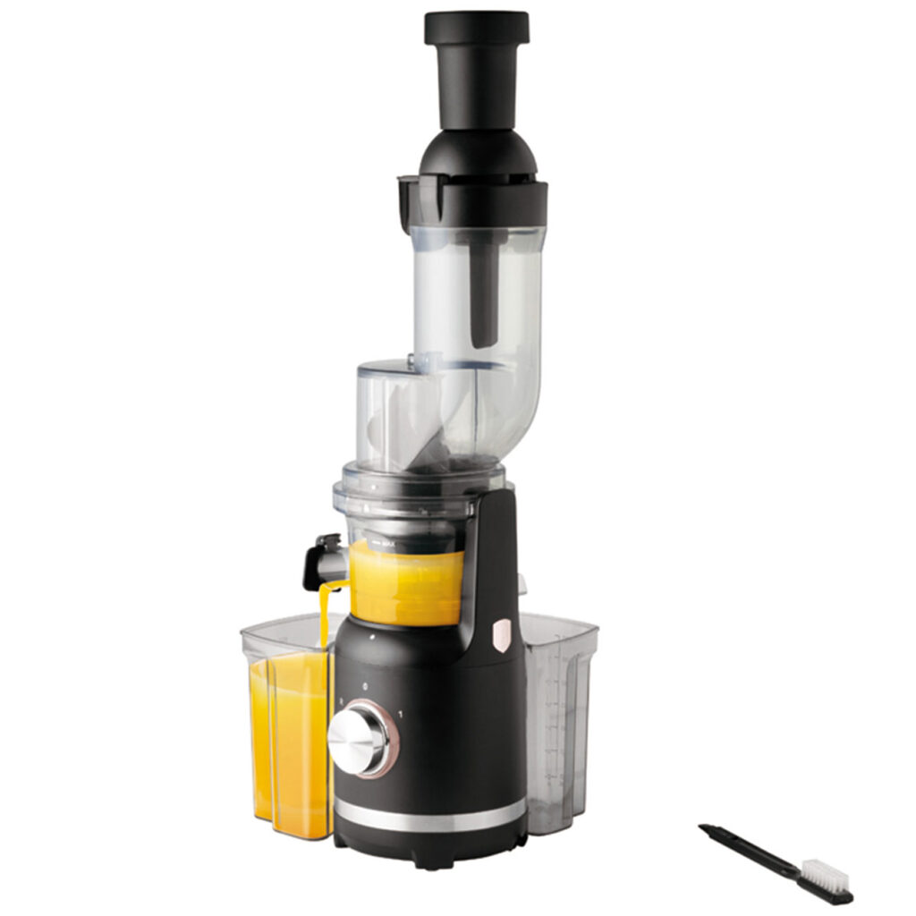 Slow Juicer – Entsafter, 300 W, schwarz-roségold Slow Juicer – Entsafter, 300 W, schwarz-roségold