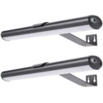 2er-Set Wandleuchte mit Fernbedienung & Touch Schalter, USB- & Akkubetrieb, dimmbar