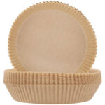 Backpapier-Einlagen für Heissluftfritteusen, Ø 16 x H 4,5 cm