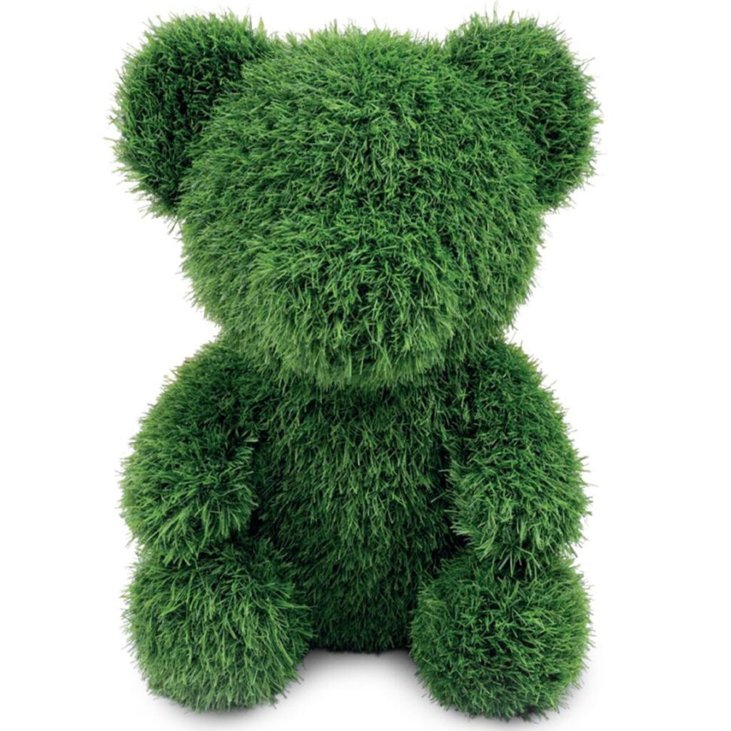 Gras-Figur Deko Bär, gross