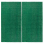 2er-Set Kunstrasenteppich, hellgrün, 100 x 200 cm