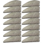 14er-Set Stufenmatte, halbrund, anthrazit