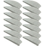 Stufenmatte 14 Stück, halbrund, grau