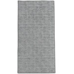 Outdoorteppich, Rautenmuster gross, 90 x 180 cm, grau