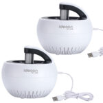 2er-Set Insektenfänger mit UV-Licht & Luftstrom, USB, 5 Watt