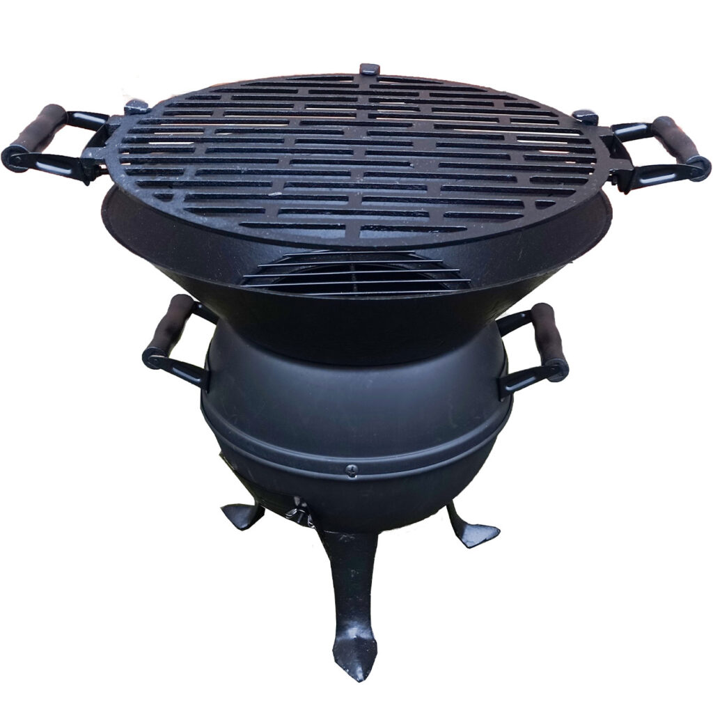 Grillfass, schwarz, Ø 36 cm Grillfass, schwarz, Ø 36 cm