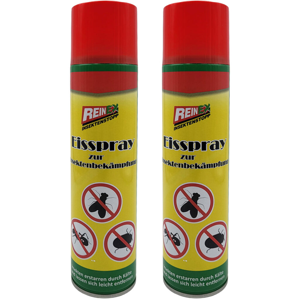 2er-Set Eisspray zur Insektenbekämpfung, 400 ml 2er-Set Eisspray zur Insektenbekämpfung, 400 ml
