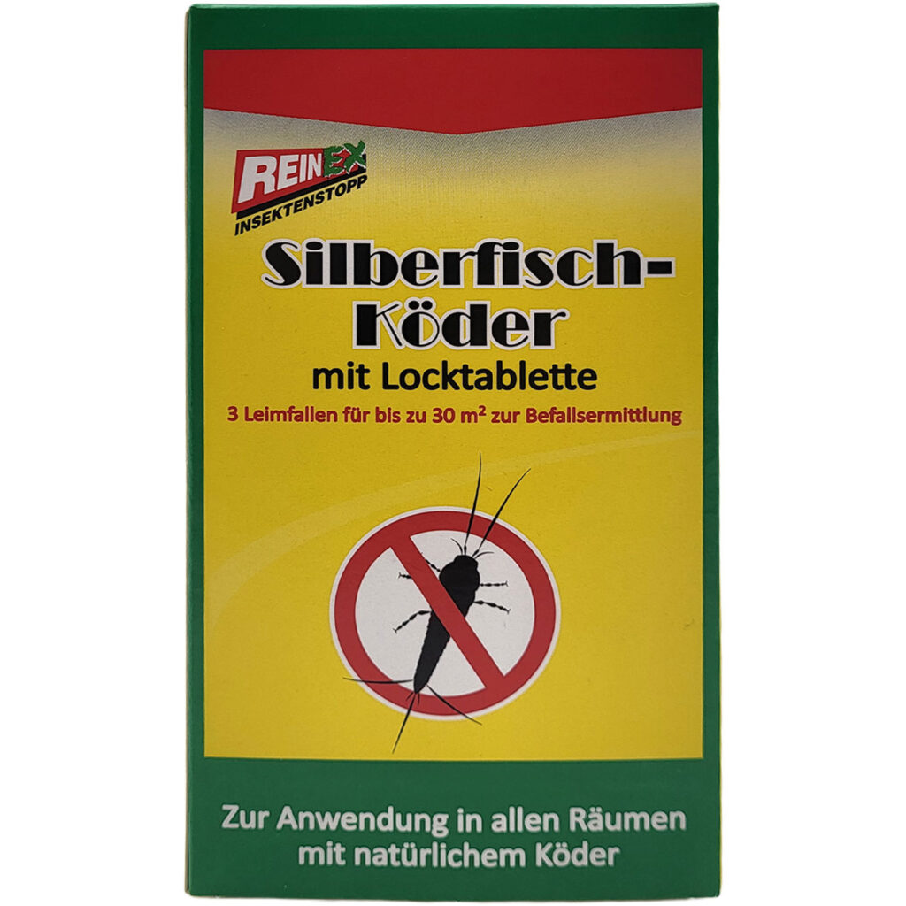 Silberfischchen Klebefalle, 3 Stück